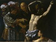 Martyrdom of Saint Sebastian. Caravaggio